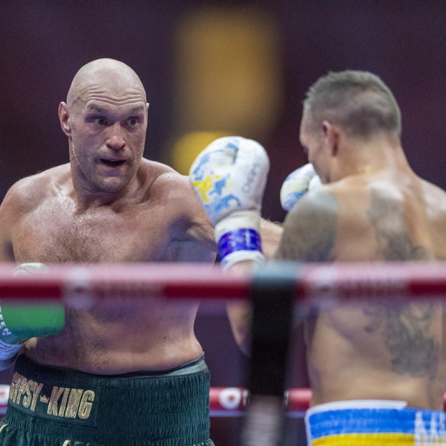 Oleksandr Usyk i Tyson Fury