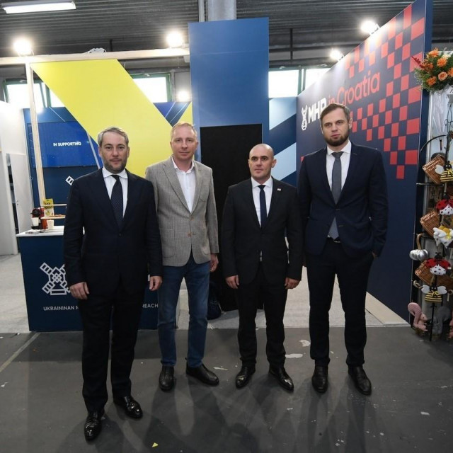 Ministar Josip Dabro i Andriy Bulakh, član Uprave MHP-a
