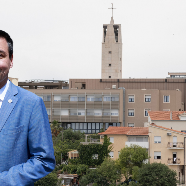 Zgrada Franjevačkog klerikata u kojoj se nalazi hotel Pax, čiji je vlasnik Ilčićev izdašni donator