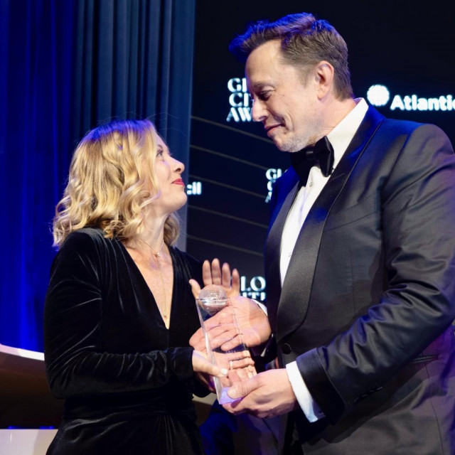 Giorgia Meloni i Elon Musk