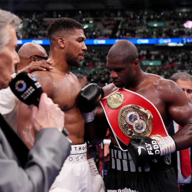 Anthony Joshua i Daniel Dubois