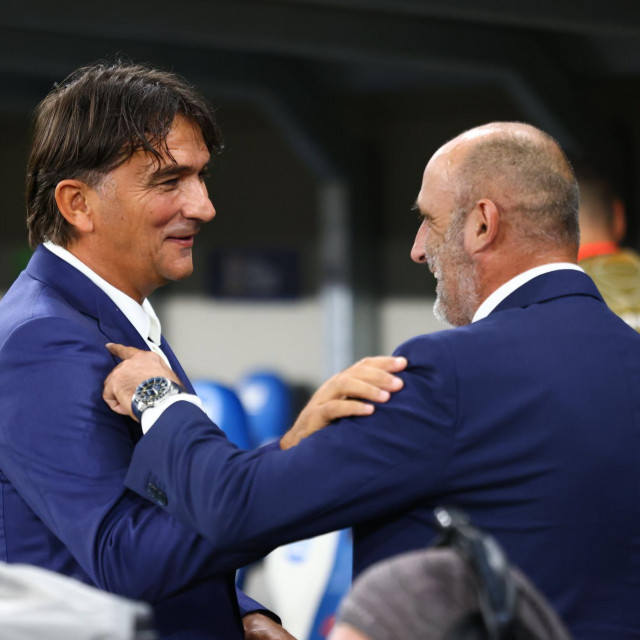 Zlatko Dalić i Michał Probierz