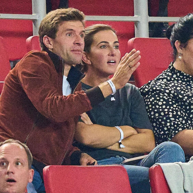 Thomas Müller i supruga Lisa