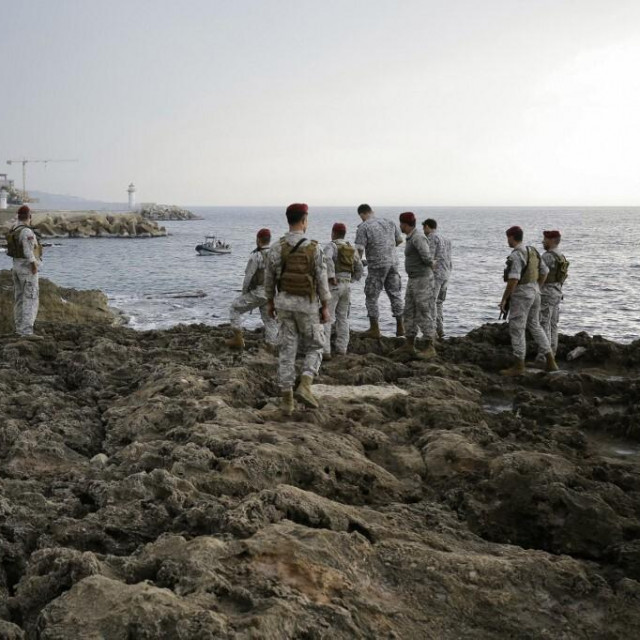 Libanonski vojnici u gradu Batrounu