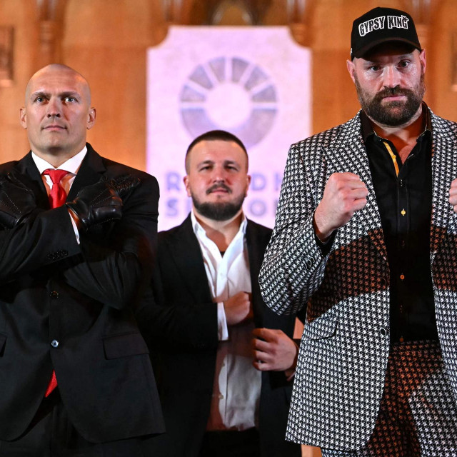 Usyk vs. Fury 2 press konferencija u Londonu