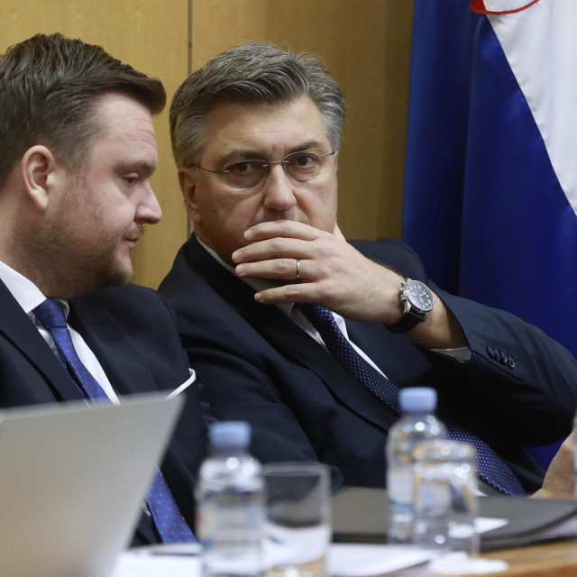 Marko Primorac i Andrej Plenković