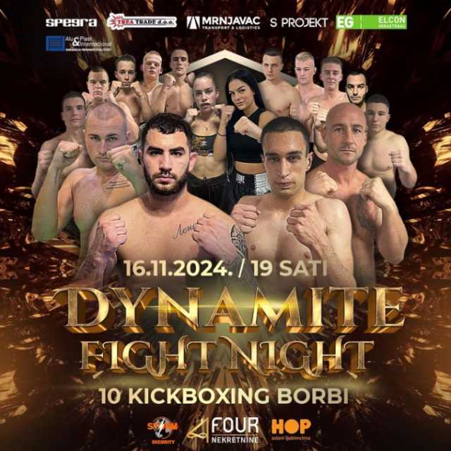 Dynamite Fight Night - poster