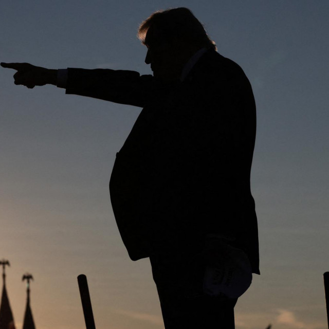Donald Trump na predizbornom skupu
