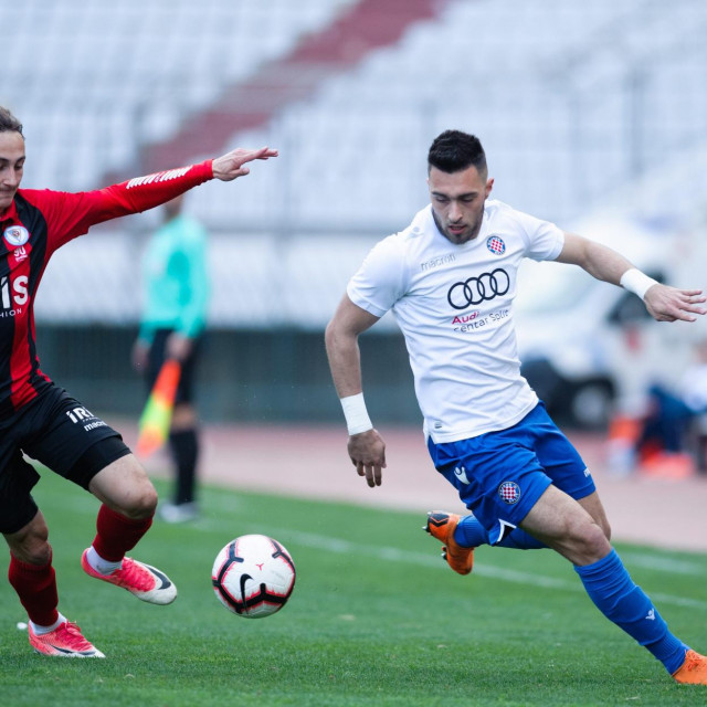 Leon Kreković u dresu Hajduka