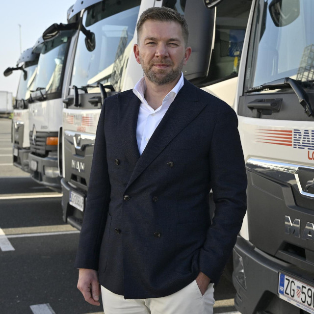 Direktor Ralu Logistike Mario Mesaroš u poslovnoj zoni Dragošička u Rugvici