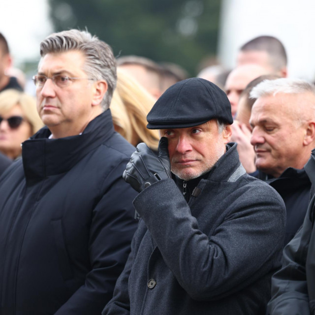 Andrej Plenković, Gordan Jandroković, Davor Božinović u Vukovaru