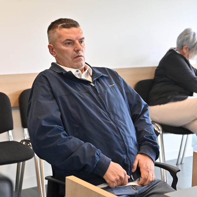 Goran Sosa na Općinskom sudu u Novom Zagrebu