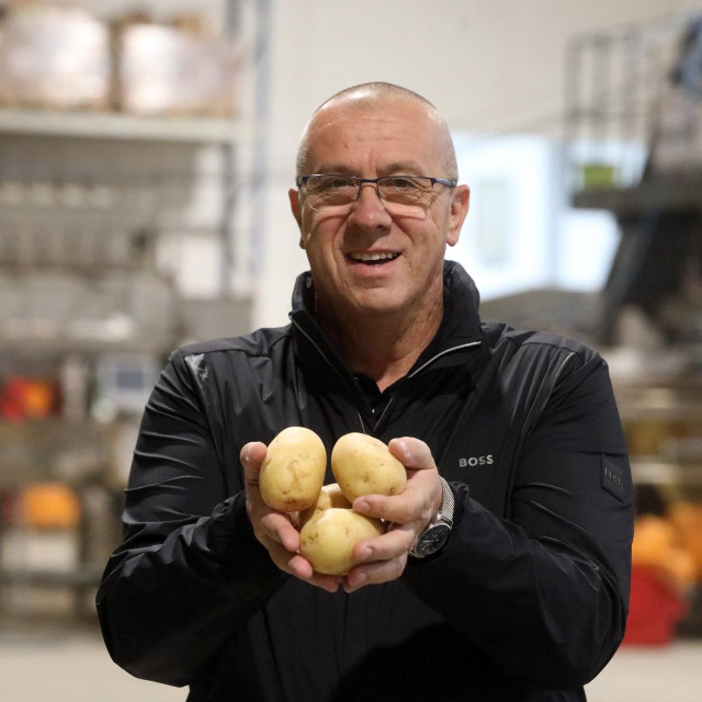 Mirjan Dodlek, vlasnik tvrtke Dodlek agro i novi predsjednik udruge proizvođača Međimurskog krumpira