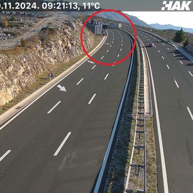 Prometna nesreća kod odmorišta Jasenice