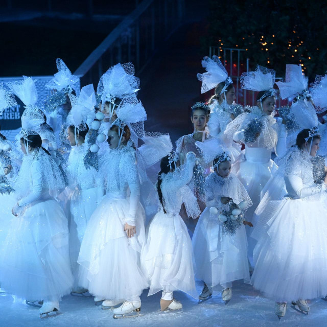 Svečano otvorenje Ledenog parka u sklopu Adventa u Zagrebu 