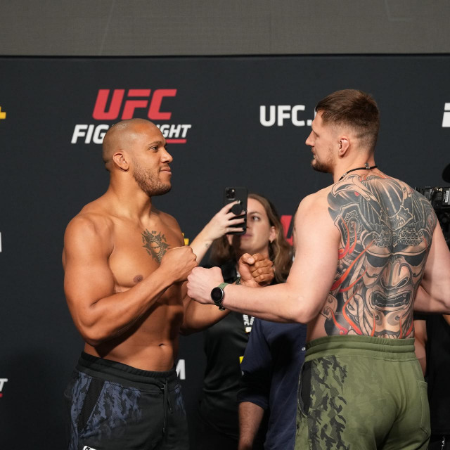 Ciryl Gane i Alexander Volkov