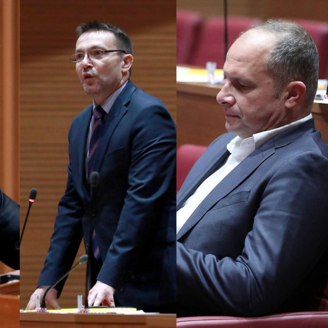 Gordan Jandroković, Arsen Bauk, Siniša Hajdaš Dončić, Andrej Plenković