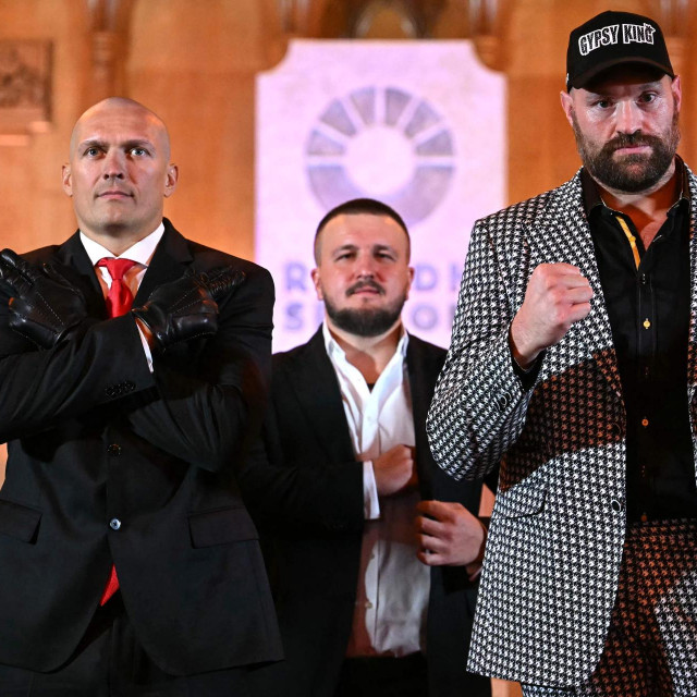 Oleksandr Usyk i Tyson Fury