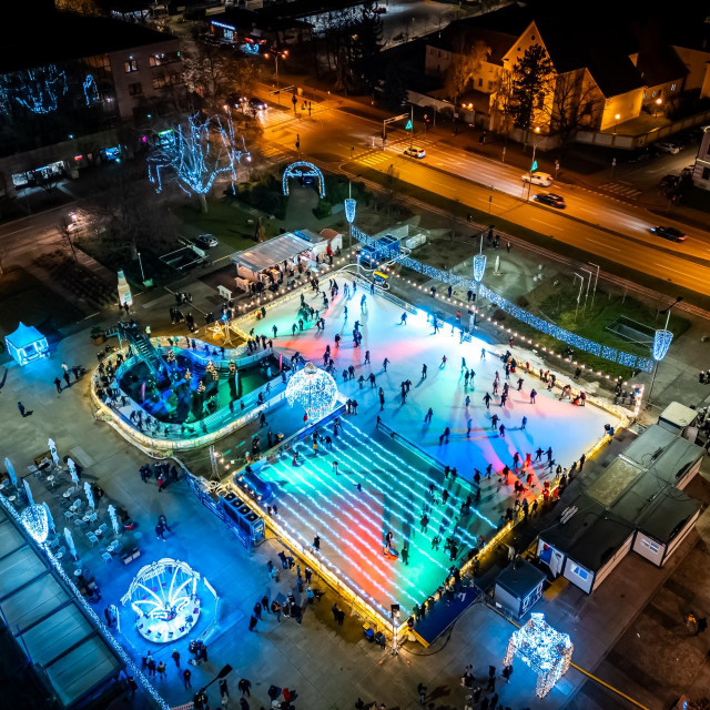 Ice Wonderland klizalište Varaždin
