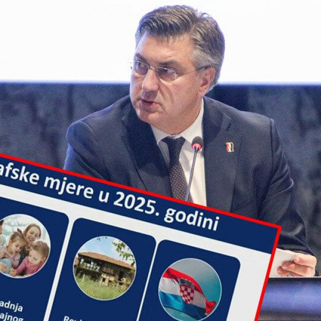 Andrej Plenković na predstavljanju demografskih mjera