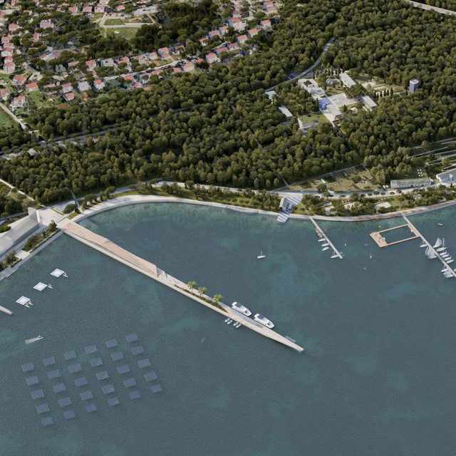 Vallelunga Pula, vizualizacija, Grad Pula