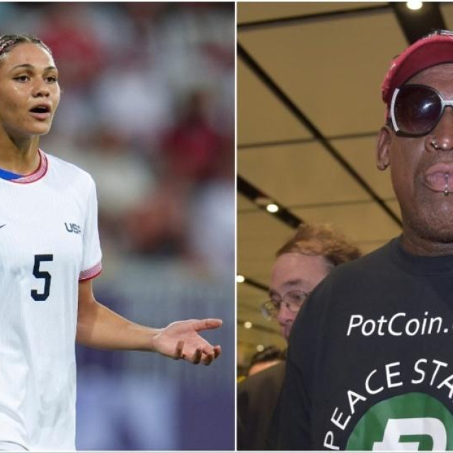 Trinity Rodman, Dennis Rodman