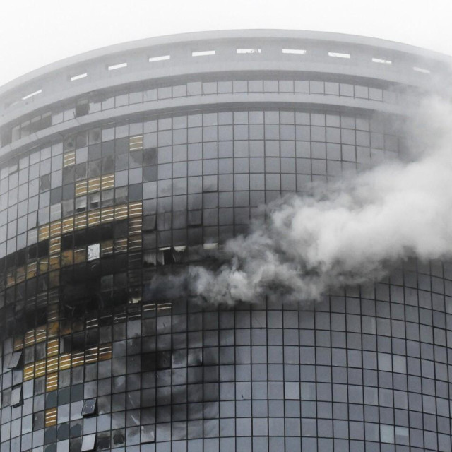 Pogođeni neboder u Kazanju