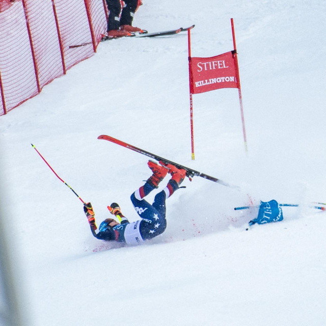 Mikaela Shiffrin je u padu u Killingtonu zaradila ubodnu ranu