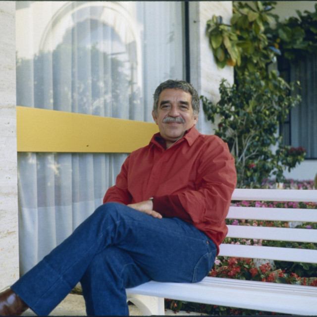 Gabriel García Márquez, né le 6 mars 1927 à Aracataca (Colombie) et mort le 17 avril 2014 (à 87 ans) à Mexico, est un écrivain colombien. Portrait de Gabriel García Márquez lors de son séjour cannois en 1982.,Image: 302488653, License: Rights-managed, Restrictions: Not available for licensing for prints or posters., Model Release: no, Credit line: Philippe Ledru/akg-images/Profimedia