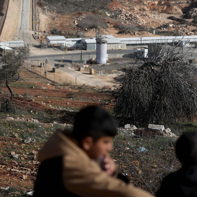 Zatvor Ofer gdje se drže Palestinci koji će biti oslobođeni u sklopu razmjene talaca