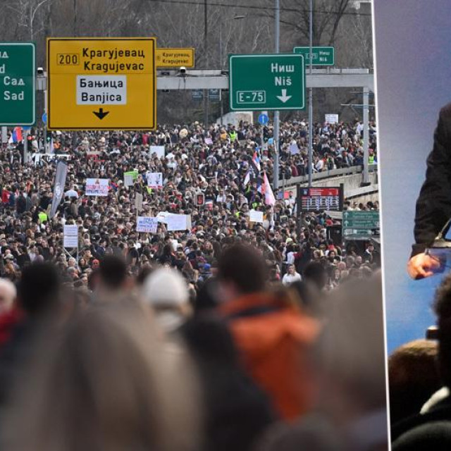 Prosvjed studenata u Beogradu; Aleksandar Vučić na skupu u Jagodini