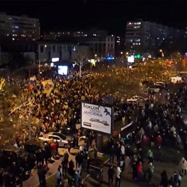 Prosvjed u Novom Sadu