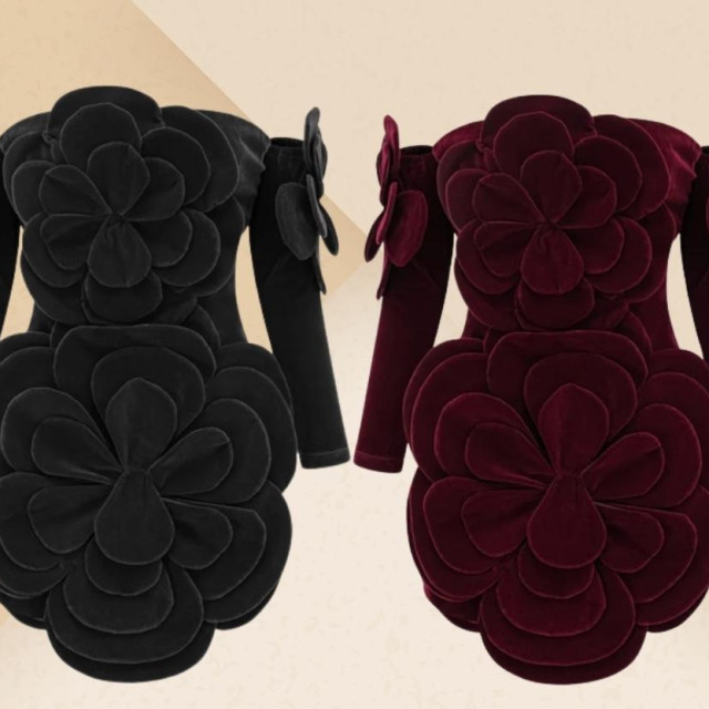 Haljina Azzura Floral-Applique