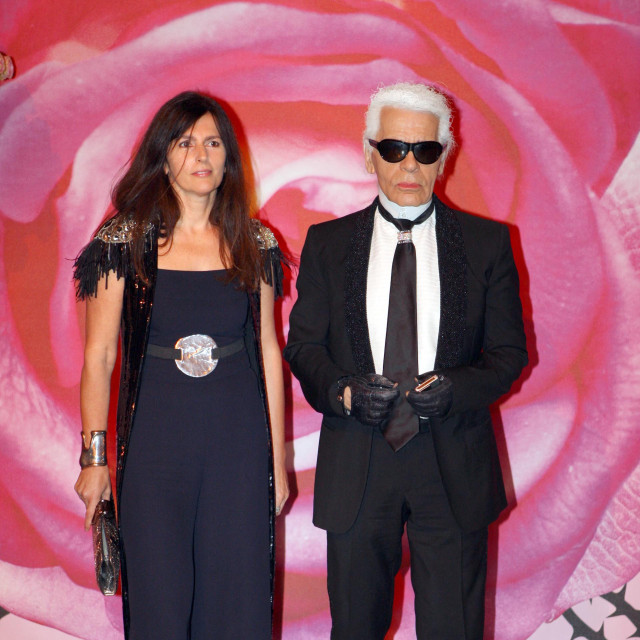 Virginia Viard, francuska modna dizajnerica i kreativna direktorica Chanela od 2019. do 2024. godine i Karl Lagerfeld