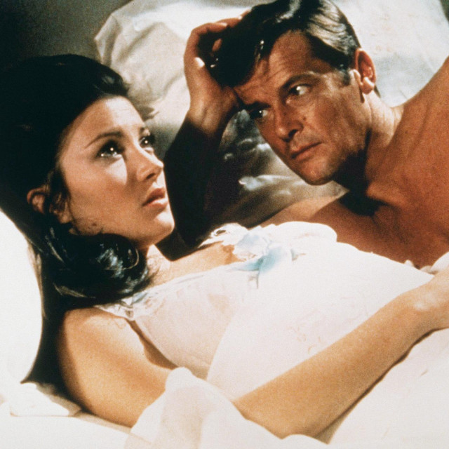 James Bond Film,”Live and Let Die”: Roger Moore i Jane Seymour