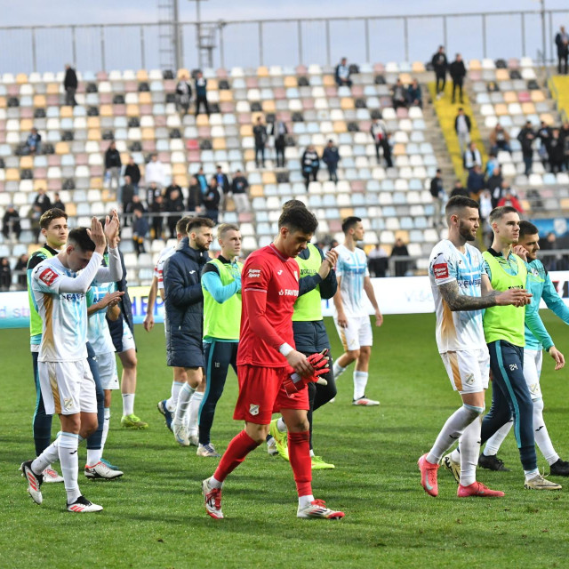 Razočarani igrači Rijeke