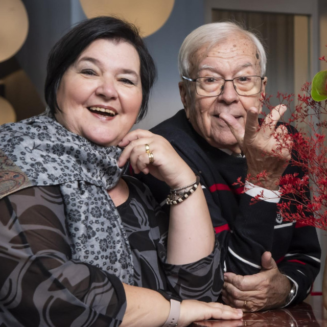 Supružnici Ljerka i Hrvoje Hegedušić.
 