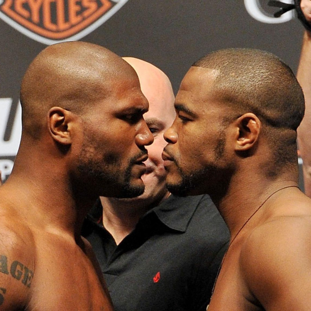 Quinton ”Rampage” Jackson i Rashad Evans