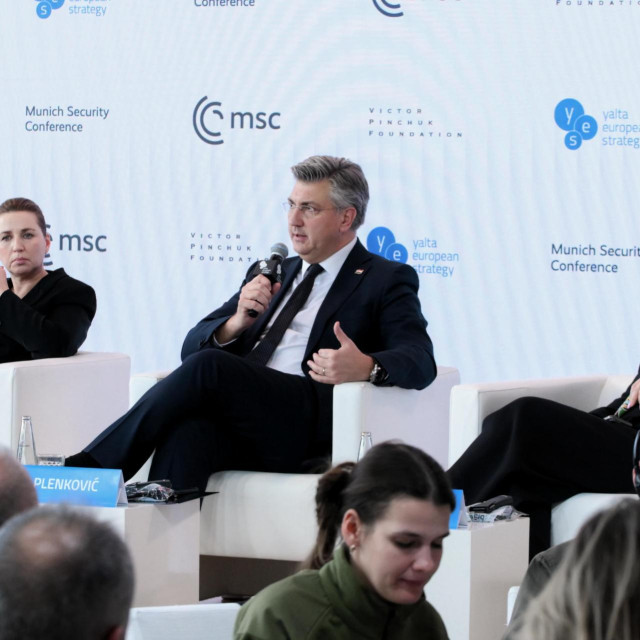 Premijer Andrej Plenković na konferenciji o sigurnosti u Muenchenu