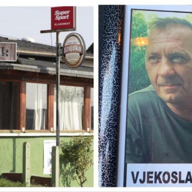 Kafić u Ulici Senščak u Zagrebu; Vjekoslav Tušek
