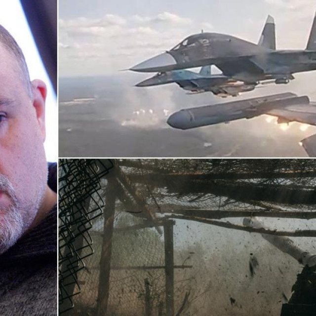 Igor Tabak; ruski Su-34 borbeni avioni; prizor s fronte u Ukrajini
