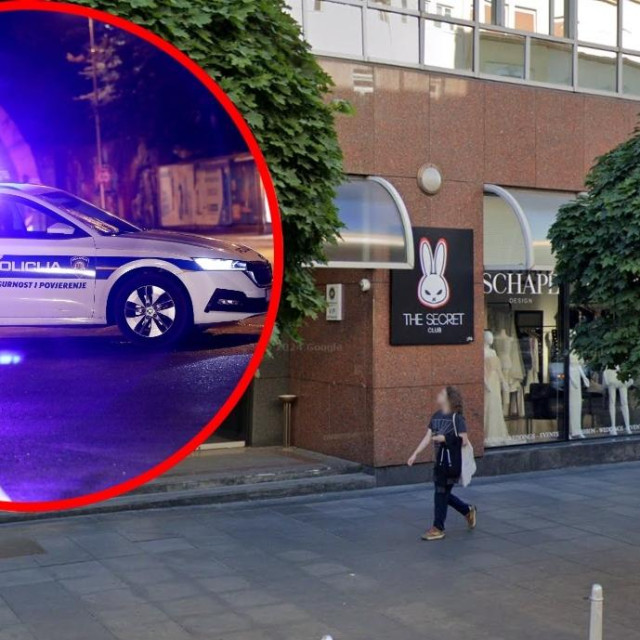 Ulaz u The Secret u zgradi hotela Sheraton.