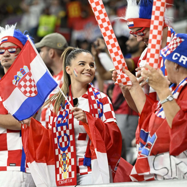 Navijači Hrvatske u na Svjetskom prvenstvu u Kataru
