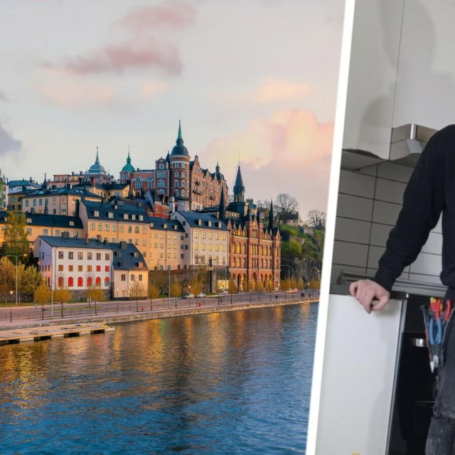 Nikola Volarević iz Žrnova na otoku Korčuli već tri godine živi i radi u glavnom gradu Švedske