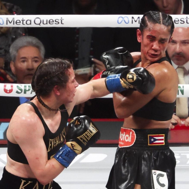 Katie Taylor (lijevo) vs. Amanda Serrano (desno)