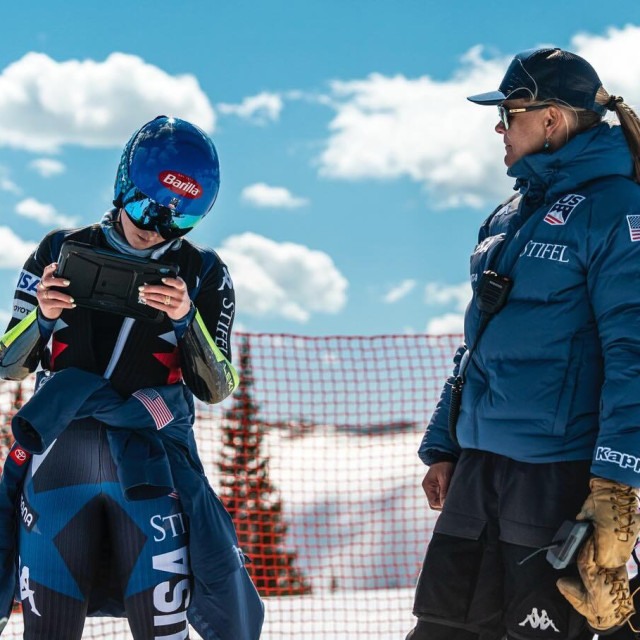Pod budnim okom trenerice - Shiffrin i Karin Hajro