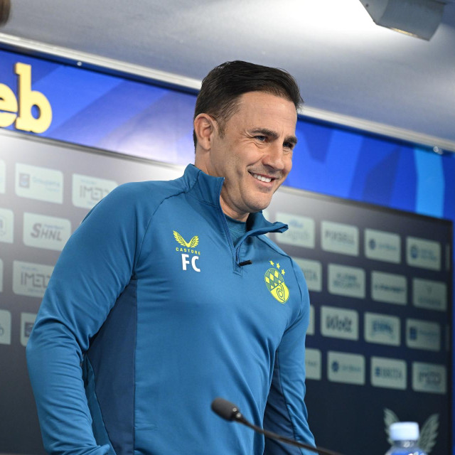 Trener Dinama Fabio Cannavaro
