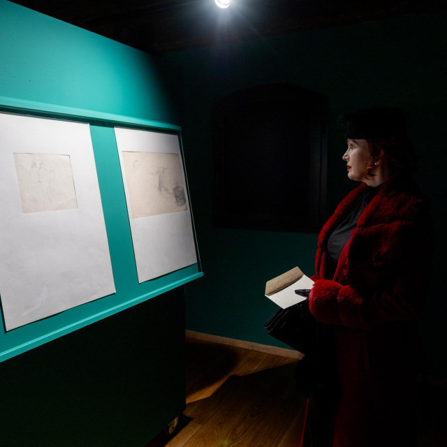 Postav izložbe ”U snu Steiner” u Gradskoj galeriji Striegl u Sisku