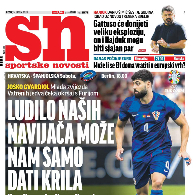 Pretplatite se na Sportske novosti