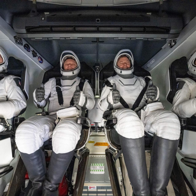 Astronaut Butch Wilmore, kozmonaut Aleksandr Gorbunov, astronaut Nick Hague i astronautkinja Sunita Williams 